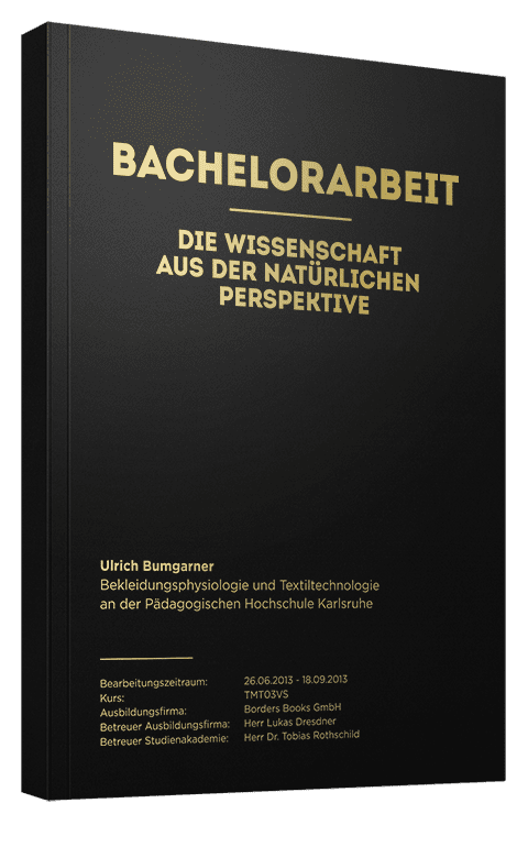 Bachelorarbeit als Softcover Classic