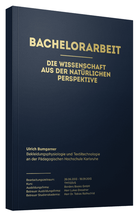 Bachelorarbeit als Softcover Classic
