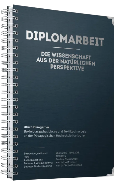 Diplomarbeit drucken und binden