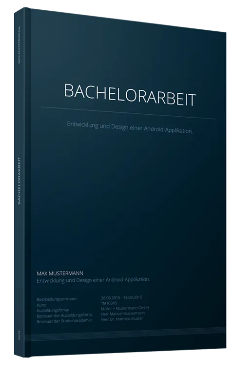 Hausarbeit als Hardcover Modern