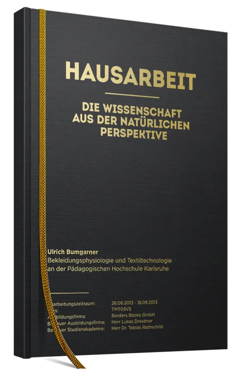 Hausarbeit als Hardcover Classic
