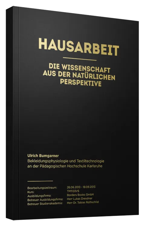Hausarbeit als Softcover Classic