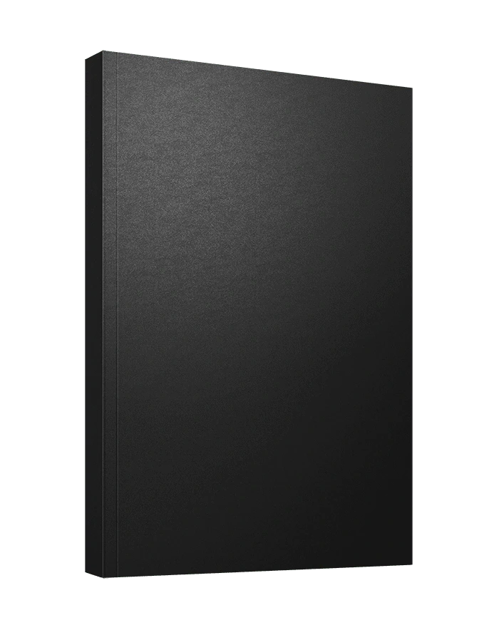 Softcover Classic: Karton & Metallic-Druckfarben