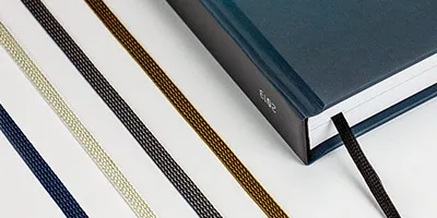 Hardcover Modern: Umschlag frei und randlos gestalten - Zeichenband