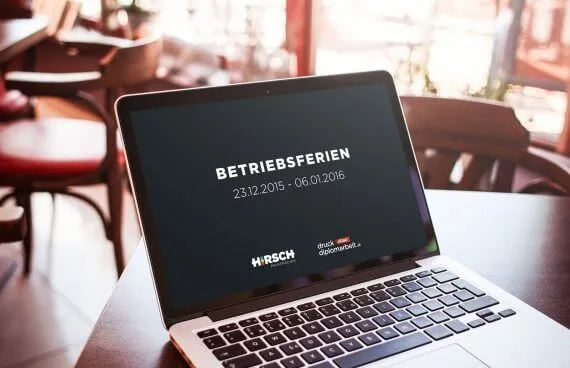 Geänderte Öffnungszeiten Jahreswechsel