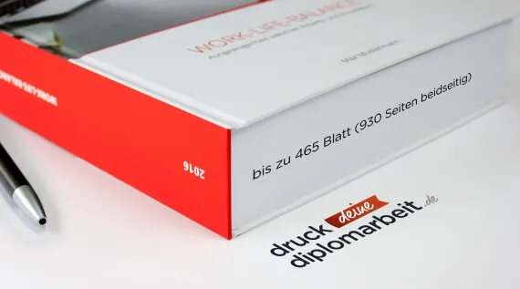 Bachelorarbeit binden Möglichkeiten