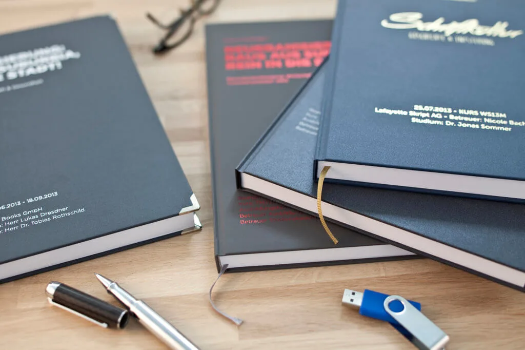 Hardcover Classic für eine Bachelorarbeit