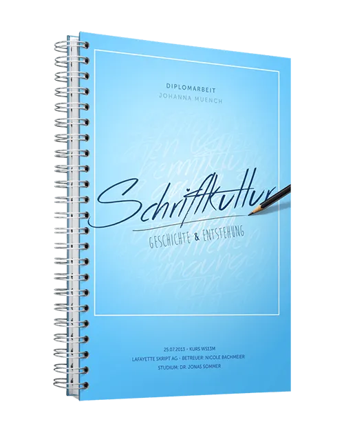 Spiralbindung Hardcover Modern