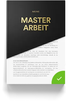 Lektorat Masterarbeit