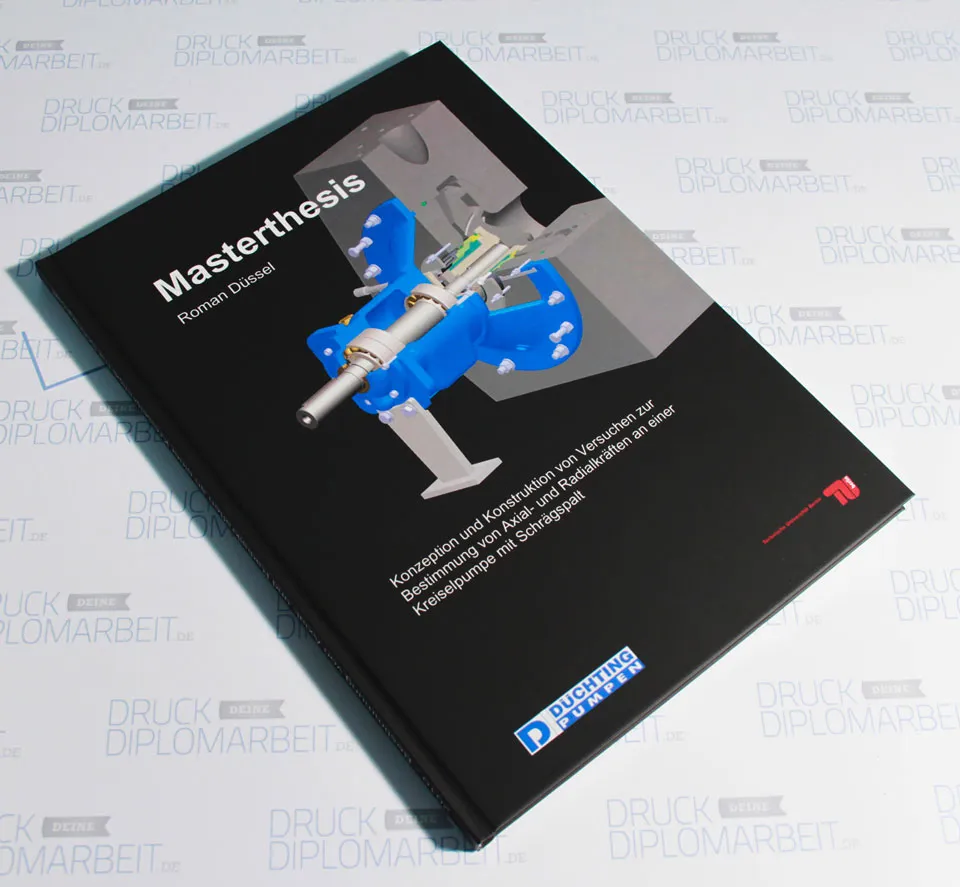 Bachelorarbeit drucken und binden mit Hardcover- oder Softcover-Bindung.