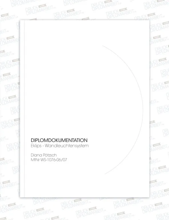Bachelorarbeit drucken und binden mit Hardcover- oder Softcover-Bindung.