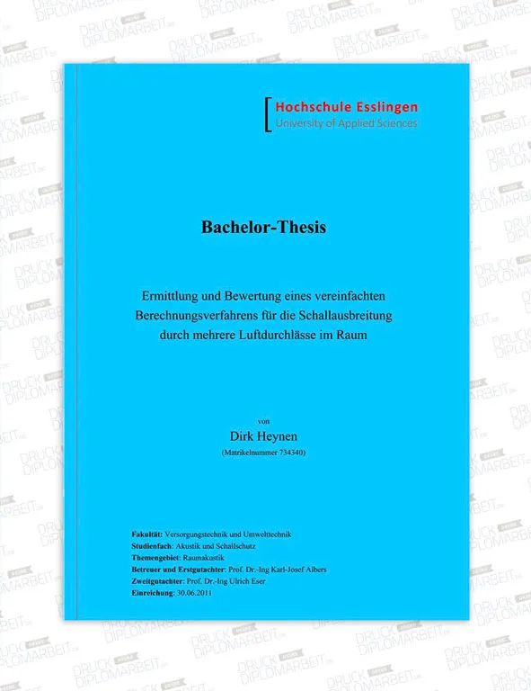 Bachelorarbeit drucken und binden mit Hardcover- oder Softcover-Bindung.
