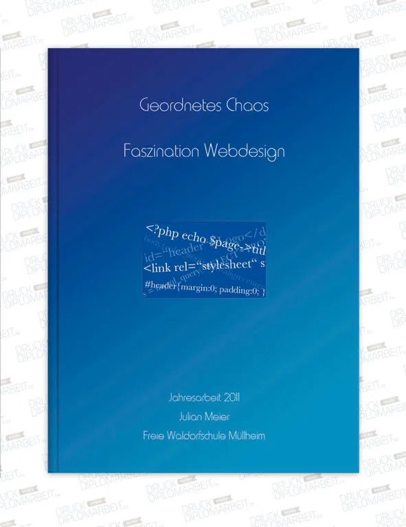 Bachelorarbeit drucken und binden mit Hardcover- oder Softcover-Bindung.
