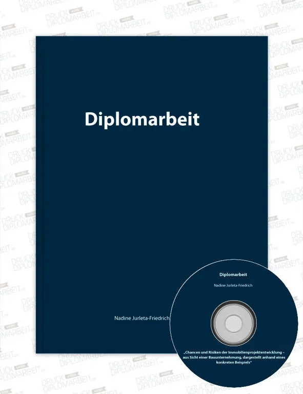 Bachelorarbeit drucken und binden mit Hardcover- oder Softcover-Bindung.