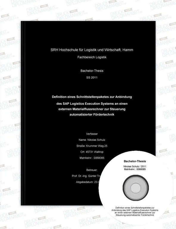 Bachelorarbeit drucken und binden mit Hardcover- oder Softcover-Bindung.