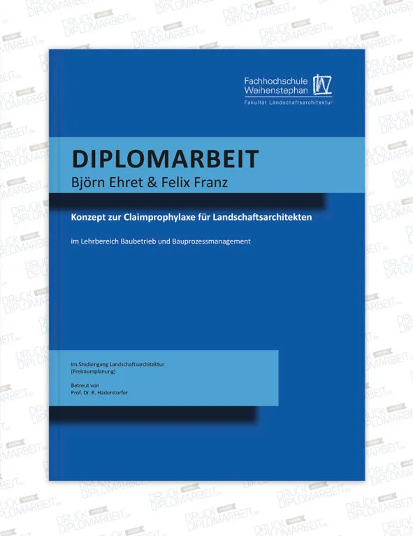 Bachelorarbeit drucken und binden mit Hardcover- oder Softcover-Bindung.