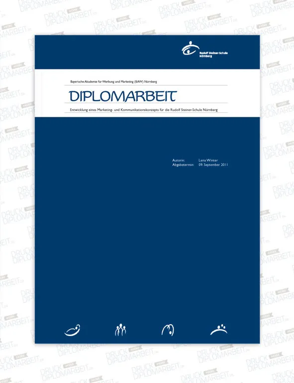 Bachelorarbeit drucken und binden mit Hardcover- oder Softcover-Bindung.