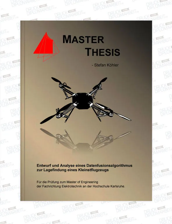 Bachelorarbeit drucken und binden mit Hardcover- oder Softcover-Bindung.