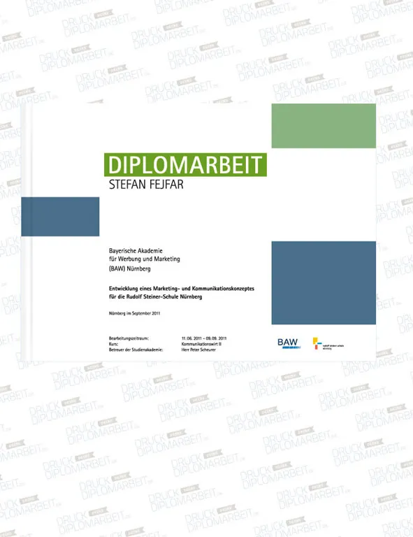 Bachelorarbeit drucken und binden mit Hardcover- oder Softcover-Bindung.