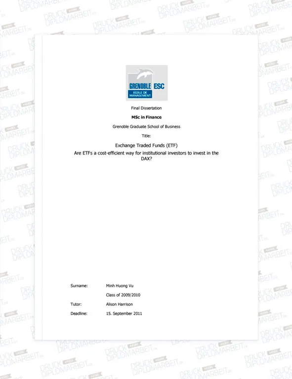 Bachelorarbeit drucken und binden mit Hardcover- oder Softcover-Bindung.