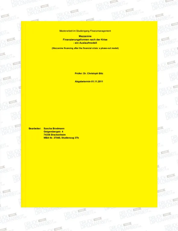 Bachelorarbeit drucken und binden mit Hardcover- oder Softcover-Bindung.