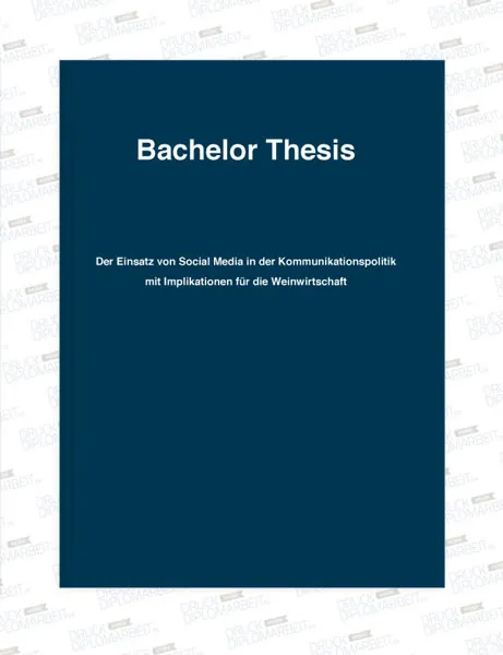 Bachelorarbeit drucken und binden mit Hardcover- oder Softcover-Bindung.