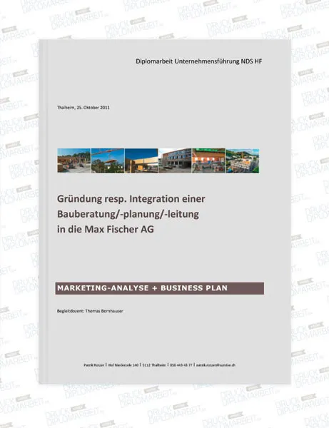 Bachelorarbeit drucken und binden mit Hardcover- oder Softcover-Bindung.