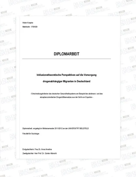 Bachelorarbeit drucken und binden mit Hardcover- oder Softcover-Bindung.