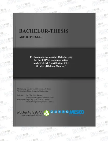 Bachelorarbeit drucken und binden mit Hardcover- oder Softcover-Bindung.