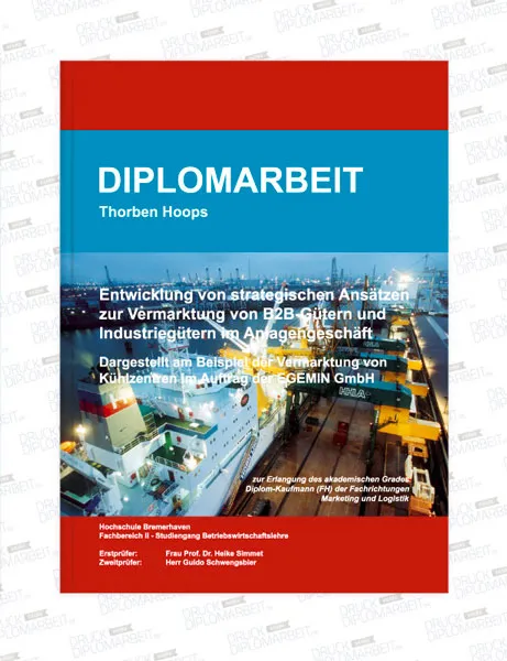 Bachelorarbeit drucken und binden mit Hardcover- oder Softcover-Bindung.
