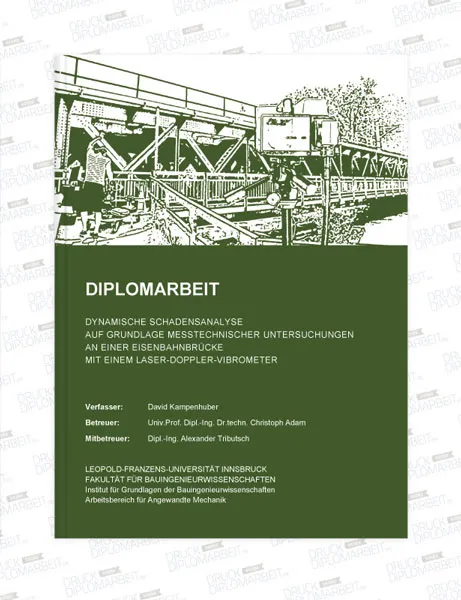 Bachelorarbeit drucken und binden mit Hardcover- oder Softcover-Bindung.