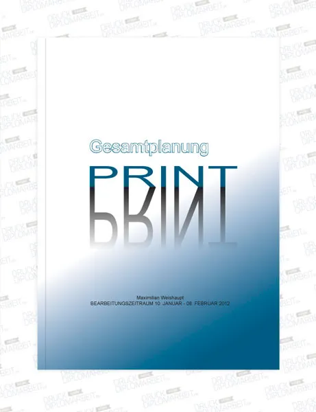 Bachelorarbeit drucken und binden mit Hardcover- oder Softcover-Bindung.