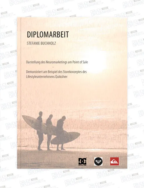 Bachelorarbeit drucken und binden mit Hardcover- oder Softcover-Bindung.