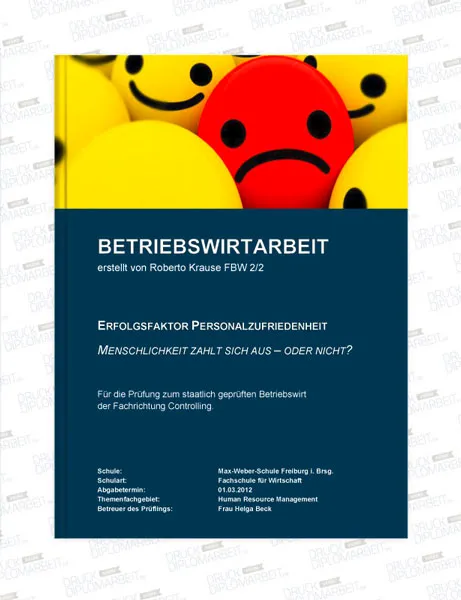 Bachelorarbeit drucken und binden mit Hardcover- oder Softcover-Bindung.