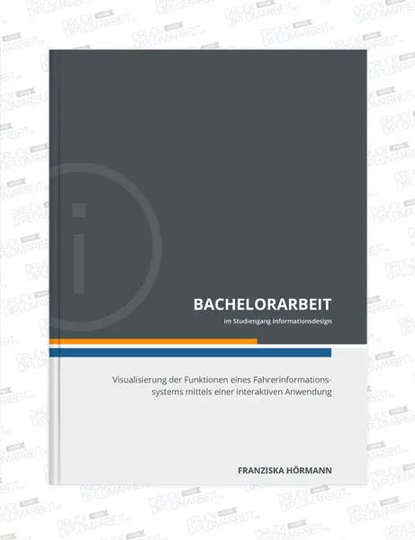 Bachelorarbeit drucken und binden mit Hardcover- oder Softcover-Bindung.