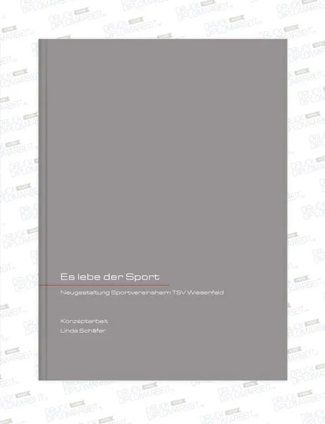 Bachelorarbeit drucken und binden mit Hardcover- oder Softcover-Bindung.