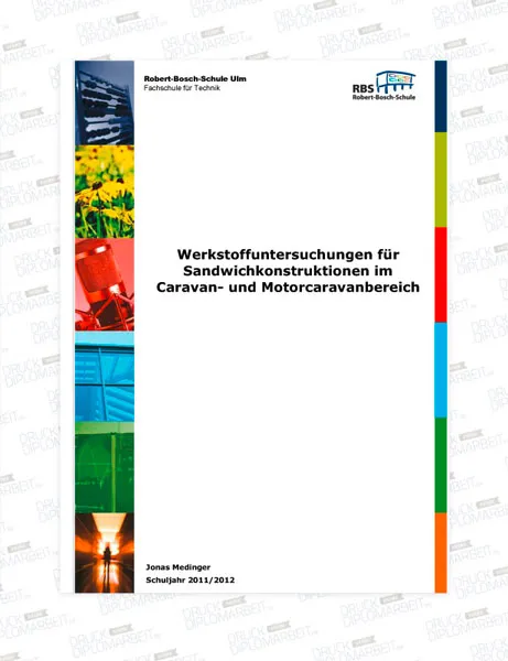 Bachelorarbeit drucken und binden mit Hardcover- oder Softcover-Bindung.