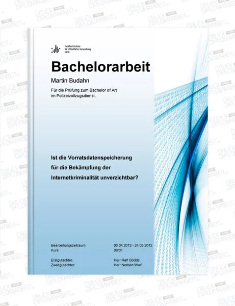 Bachelorarbeit drucken und binden mit Hardcover- oder Softcover-Bindung.