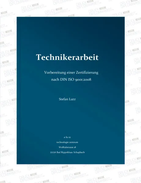 Bachelorarbeit drucken und binden mit Hardcover- oder Softcover-Bindung.