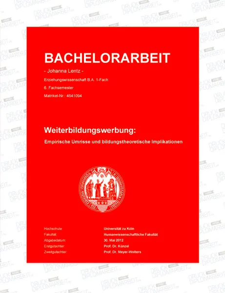Bachelorarbeit drucken und binden mit Hardcover- oder Softcover-Bindung.