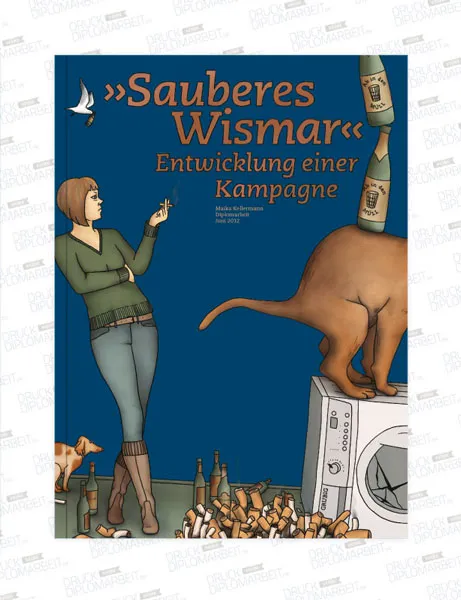 Bachelorarbeit drucken und binden mit Hardcover- oder Softcover-Bindung.