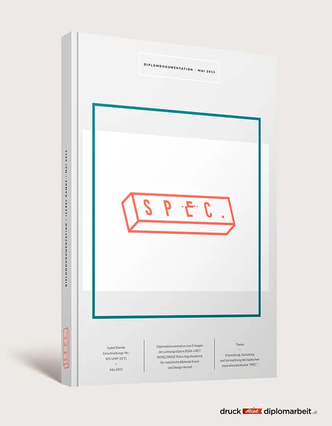 Bachelorarbeit drucken und binden mit Hardcover- oder Softcover-Bindung.
