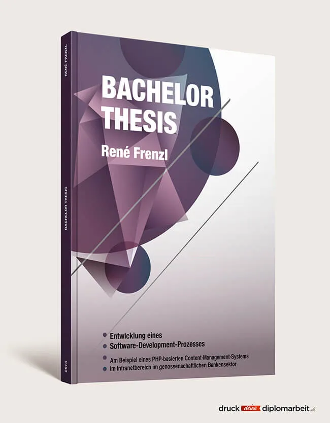 Bachelorarbeit drucken und binden mit Hardcover- oder Softcover-Bindung.