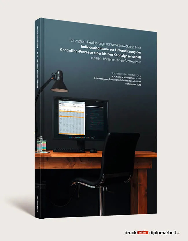 Bachelorarbeit drucken und binden mit Hardcover- oder Softcover-Bindung.