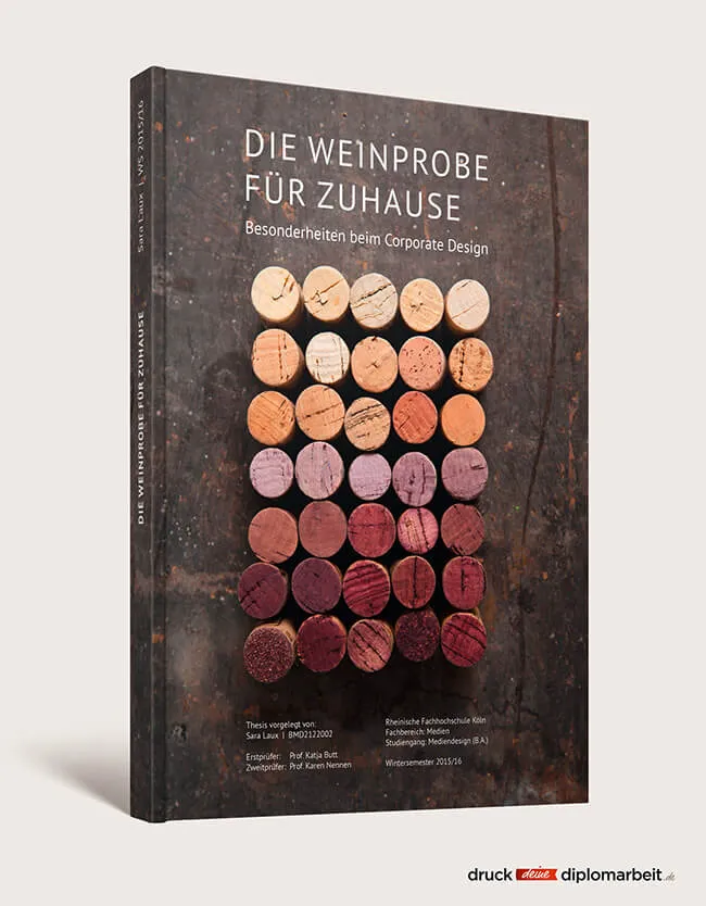 Bachelorarbeit drucken und binden mit Hardcover- oder Softcover-Bindung.